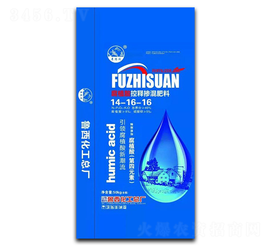 腐植酸控釋摻混肥14-16-16-益農農業(yè)