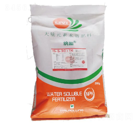 統(tǒng)盈大量元素水溶肥15-5-30+TE-臺州農(nóng)資