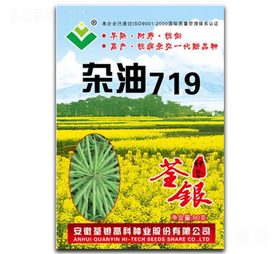 雜油719-油菜種子-荃銀高科