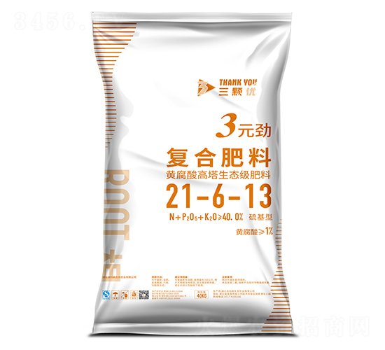 3元?jiǎng)艔?fù)合肥料21-6-13-三顆優(yōu)-佳瑪馳