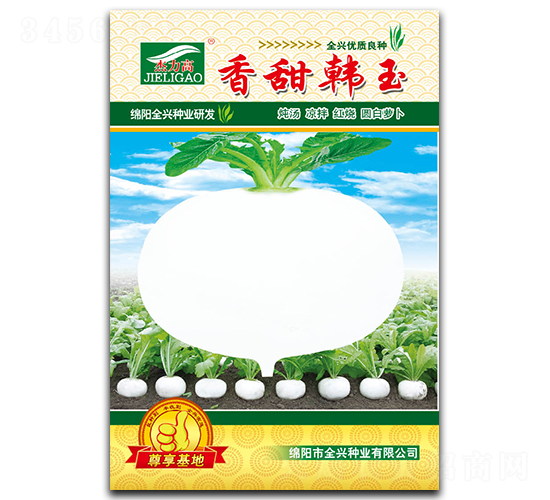 香甜韓玉-圓白蘿卜種子-全興種業(yè)