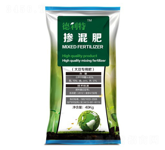 大豆專用摻混肥料-德利特