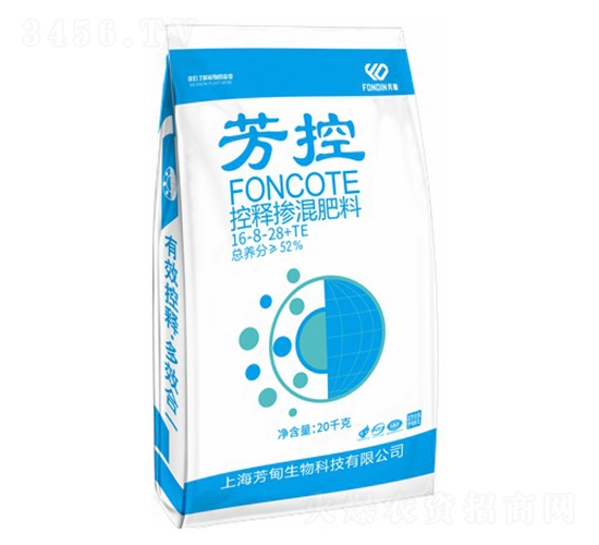 控釋摻混肥料16-8-28+TE-芳控-芳甸