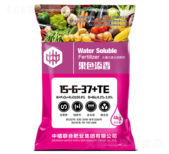 大量元素水溶肥料-果色添香-中植聯(lián)合集團(tuán)