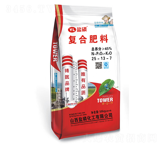 復(fù)合肥料25-13-7-鹽磷