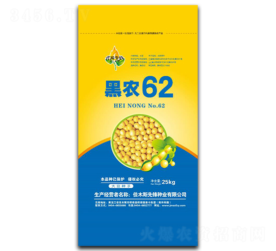 黑農(nóng)62-大豆種子-先鋒種業(yè)