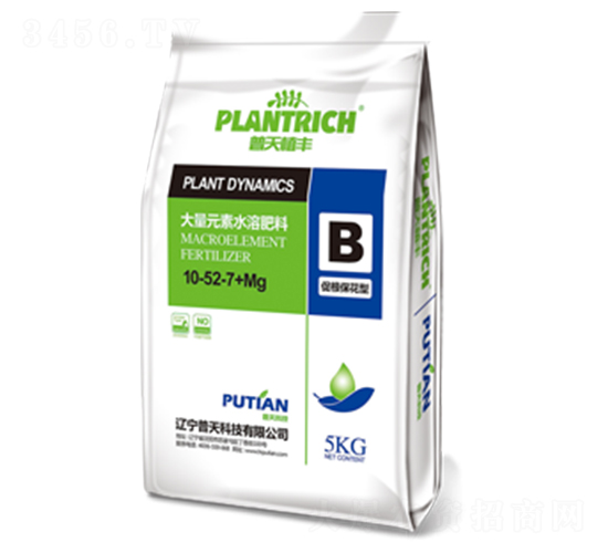 大量元素水溶肥料10-52-7+Mg-普天科技