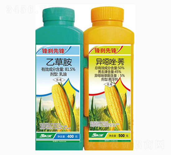 50%異噁唑·莠懸浮劑+81.5%乙草胺-鋒剎先鋒-金爾農(nóng)化