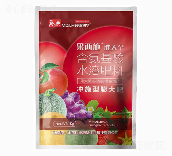含氨基酸水溶肥料-果西施胖大個(gè)-民德利華