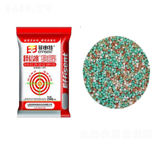 控釋摻混肥料29-10-12-釋倍久-菲申特