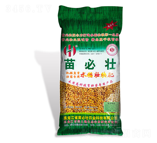 機(jī)插盤(pán)育壯苗專(zhuān)用水稻壯秧肥-苗必壯