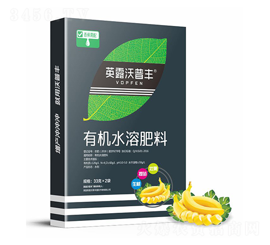香蕉需配有機水溶肥料（盒）-英露沃普豐
