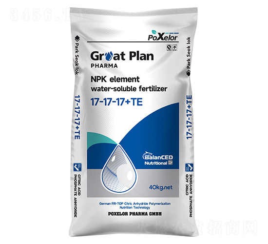 40kg����Ԫ��ˮ�ܷ���17-17-17+TE-�{����D-�����{