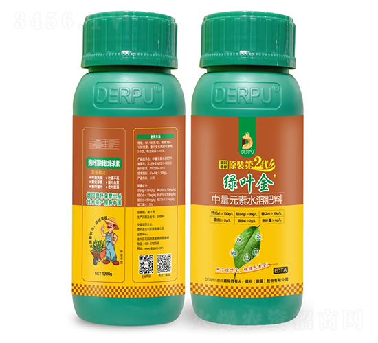 中量元素水溶肥料-綠葉金-德樸