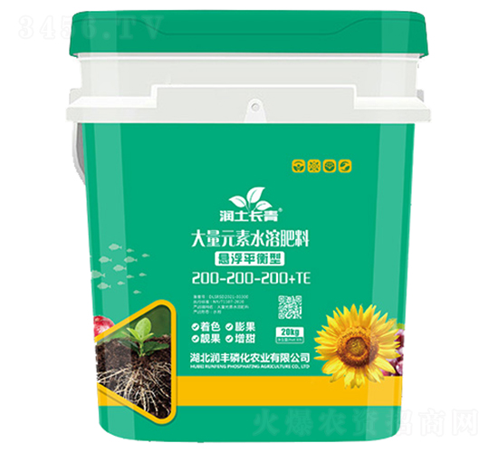 懸浮平衡型大量元素水溶肥-潤(rùn)土長(zhǎng)青