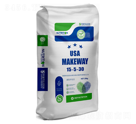 高塔螯合黃腐酸鉀功能肥15-5-30-美凱華