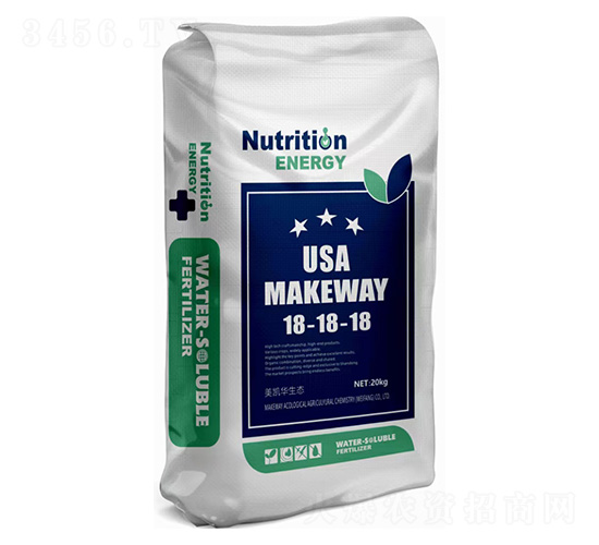 高塔螯合黃腐酸鉀功能肥18-18-18-美凱華