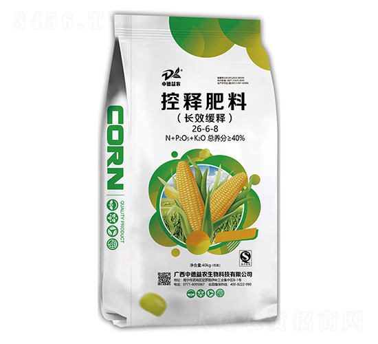玉米專用控釋肥料26-6-8-中德益農