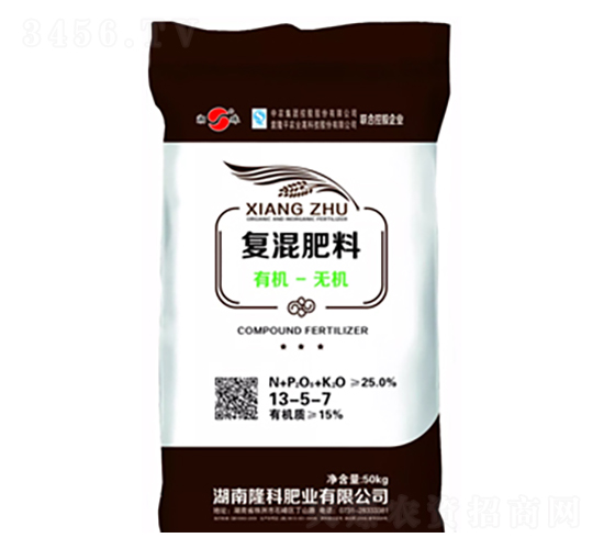 湘珠牌有機無機復混肥13-5-7-隆科農資