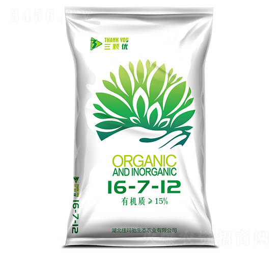 有機(jī)無(wú)機(jī)復(fù)混肥料16-7-12-三顆優(yōu)-佳瑪馳