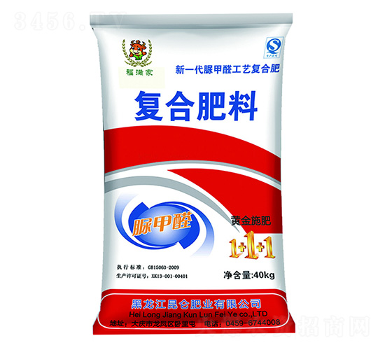 新一代脲甲醛工藝復(fù)合肥料26-12-12-福滿家-昆侖肥業(yè)