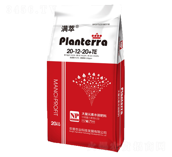 大量元素水溶20-12-20+TE-滿萃-禾生