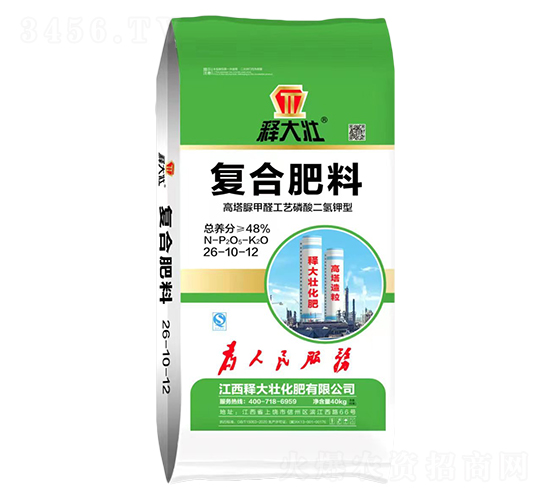 復(fù)合肥料26-10-12-釋大壯