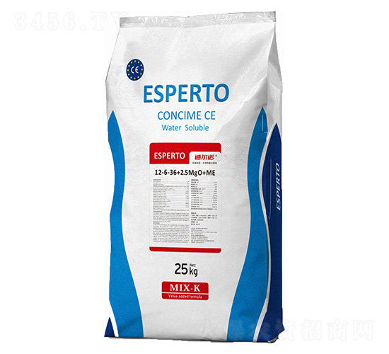 速爾諾大量元素水溶肥料12-6-36+2.5MgO+ME-港儲