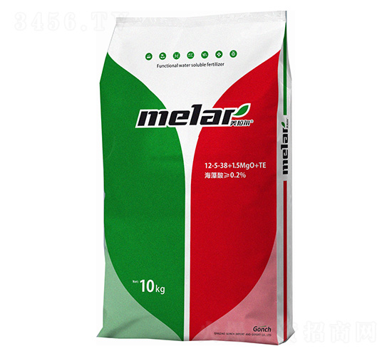 美拉爾功能性大量元素水溶肥12-5-38+1.5MgO+TE-港儲(chǔ)