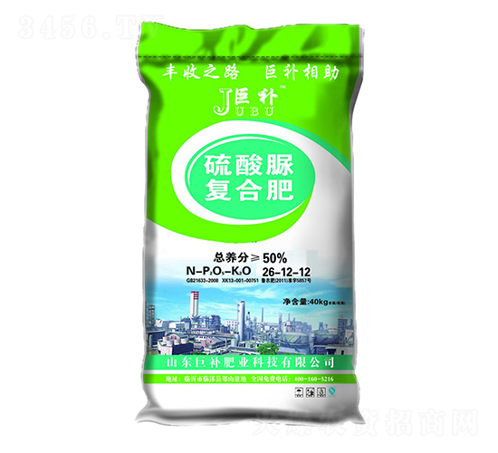 硫酸脲復(fù)合肥26-12-12-巨補