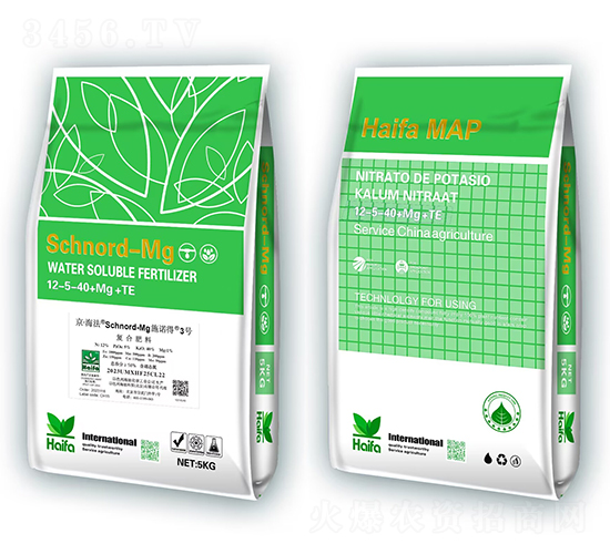 以色列海法鉀寶原裝進(jìn)口Schnord-Mg施諾得3號12-5-40+Mg+TE-海法科貿(mào)