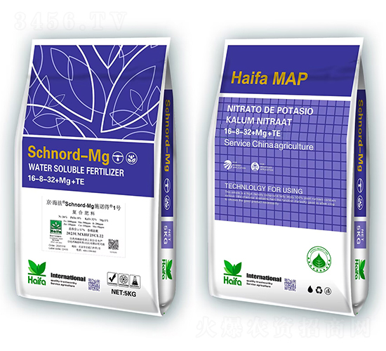 以色列海法鉀寶原裝進(jìn)口Schnord-Mg施諾得1號(hào)16-8-32+Mg+TE-海法科貿(mào)