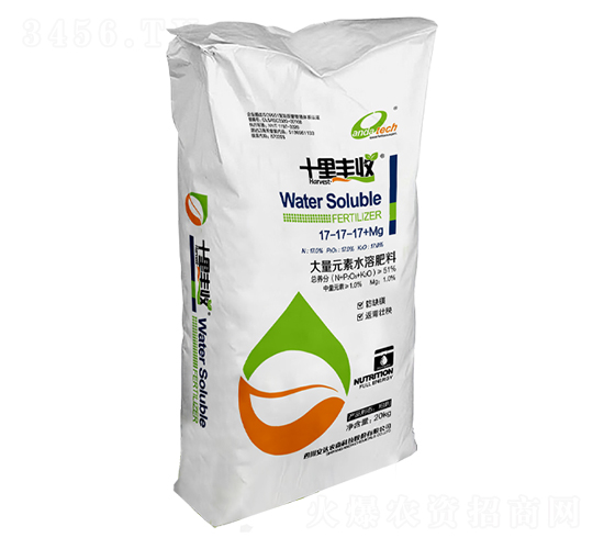 大量元素水溶肥料17-17-17+Mg-十里豐收-安達農(nóng)森