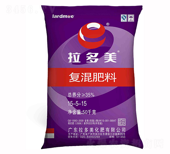 尿氯基復混肥料15-5-15-E族