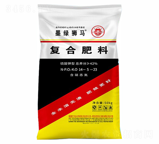 復(fù)合肥料14-5-23-墨綠獅馬-懷恩沃克