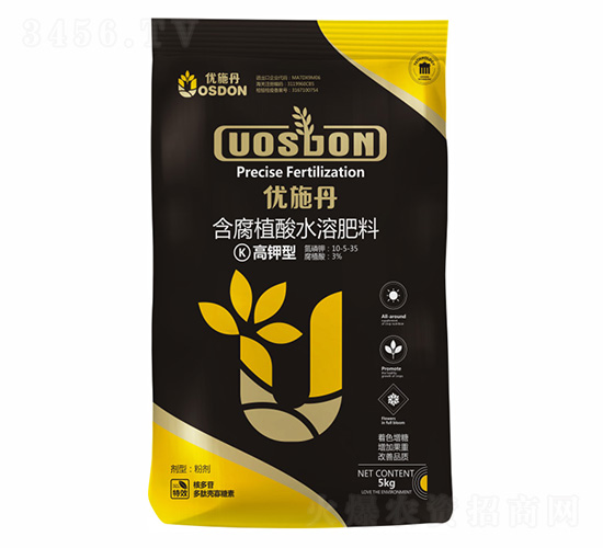 高鉀型含腐植酸水溶肥料10-5-35-優(yōu)施丹