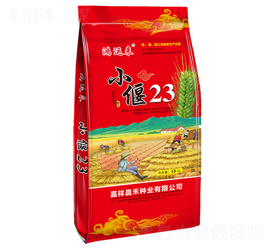 小偃23小麥種子-鴻運(yùn)來-晨禾種業(yè)