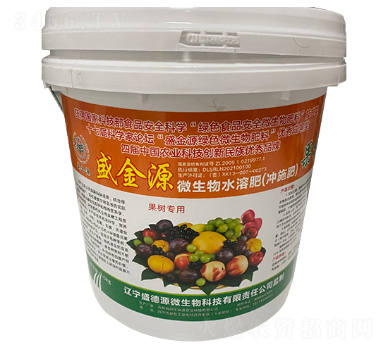 果樹專用微生物沖施肥-盛金源