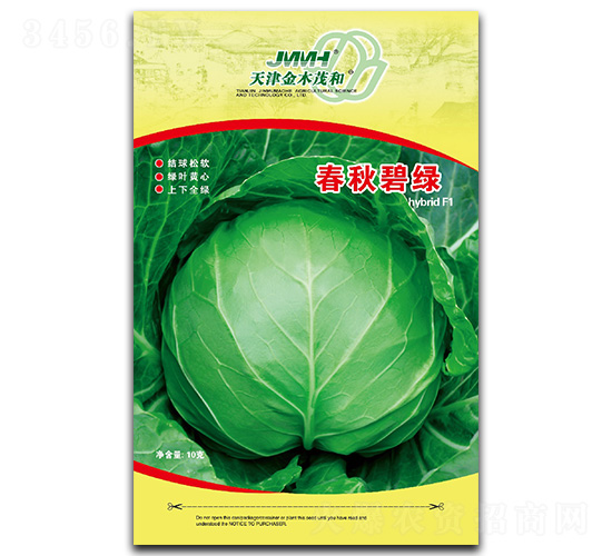 春秋碧綠-甘藍種子-金木茂和