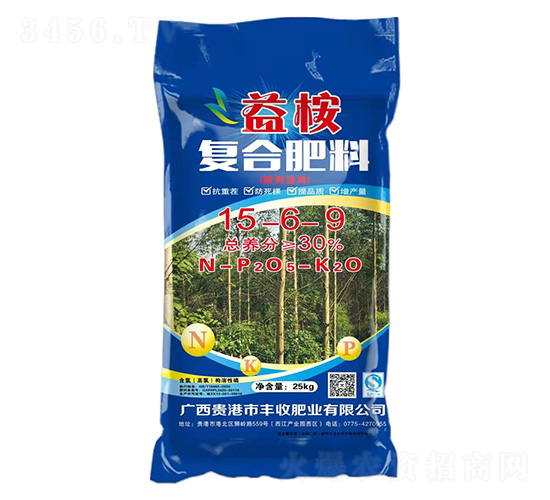 桉樹適用復(fù)合肥料15-6-9-益桉-豐收肥業(yè)
