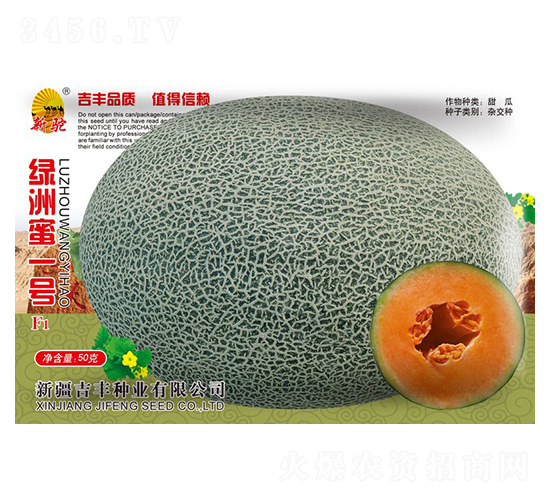 綠洲蜜一號-甜瓜種子-吉豐種業(yè)