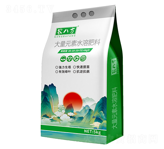 高氮型大量元素水溶肥料30-10-10+TE+MgO-農(nóng)八方