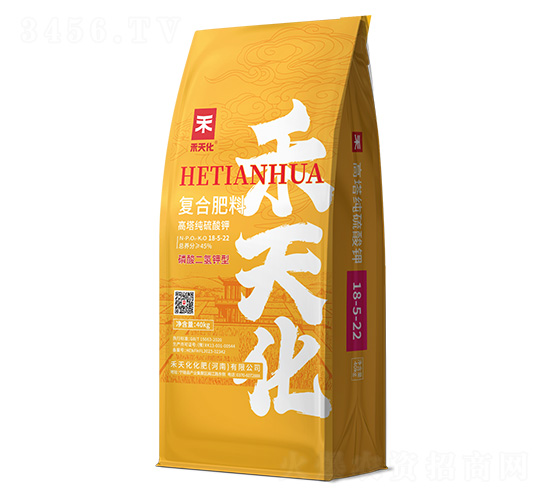 磷酸二氫鉀行高塔純硫酸鉀復合肥料18-5-22-禾天化