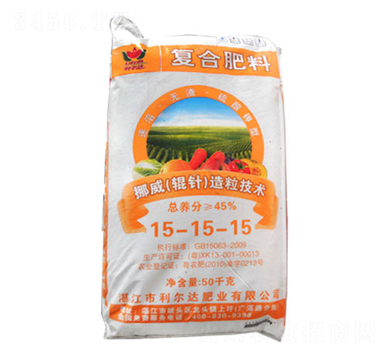 輥針造粒復混肥料15-15-15-利爾達肥業(yè)