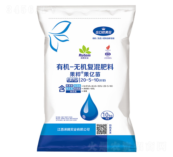 有機-無機復(fù)混肥料20-5-10(Ⅲ型)-果粹果億苗-沃野