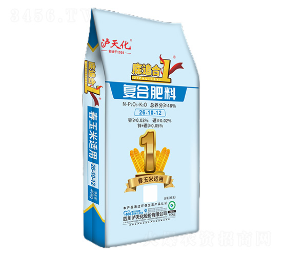 春玉米適用復合肥料26-10-12-底追合1-九禾