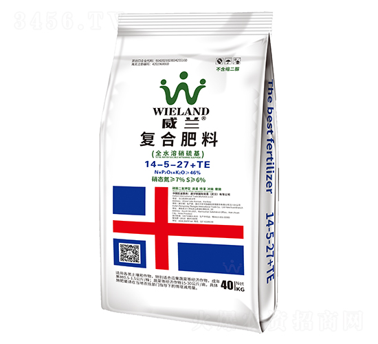 復合肥料14-5-27+TE-威蘭-道爾頓