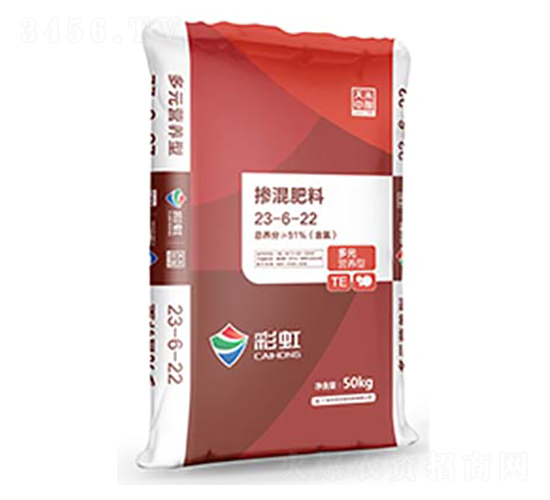 彩虹多元營養(yǎng)型摻混肥料23-6-22-天禾農資