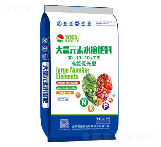 �ߵ����L�ʹ���Ԫ��ˮ�ܷ�30-10-10+TE-ِʩ��-�sҫ�r(n��ng)�I(y��)