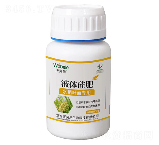 水稻葉面專用液體硅肥-沃貝樂